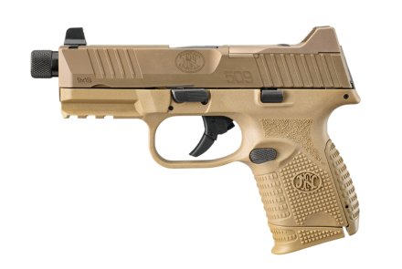 FN 509 Compact Tactical in color sabbia