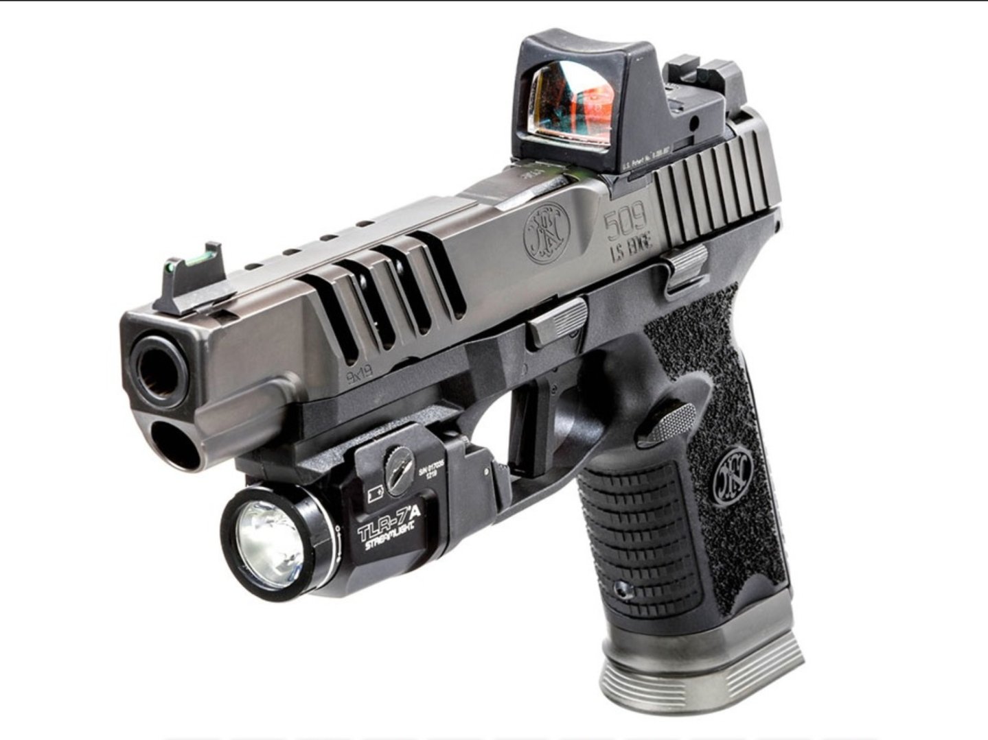 FN 509 LS Edge, nuova pistola tattica ad alte prestazioni FN 509 LS Edge con sistema a basso profilo per montaggio ottica