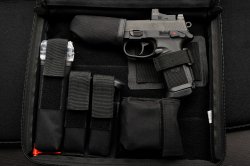 Pistola semiautomatica FN-USA FNX-45 Tactical Pistola FNX-45 nella sua valigetta