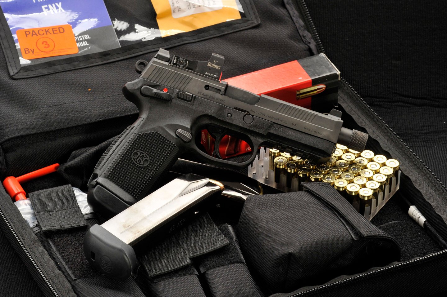 Pistola semiautomatica FN-USA FNX-45 Tactical Pistola FNX-45 Tactical