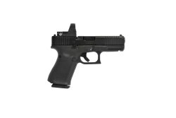 GLOCK presenta la nuova pistola ibrida G45 GLOCK e i modelli G17 e G19 MOS di quinta generazione La GLOCK 19 Gen5 gun in configurazione MOS con ottica Mini Red Dot Sight