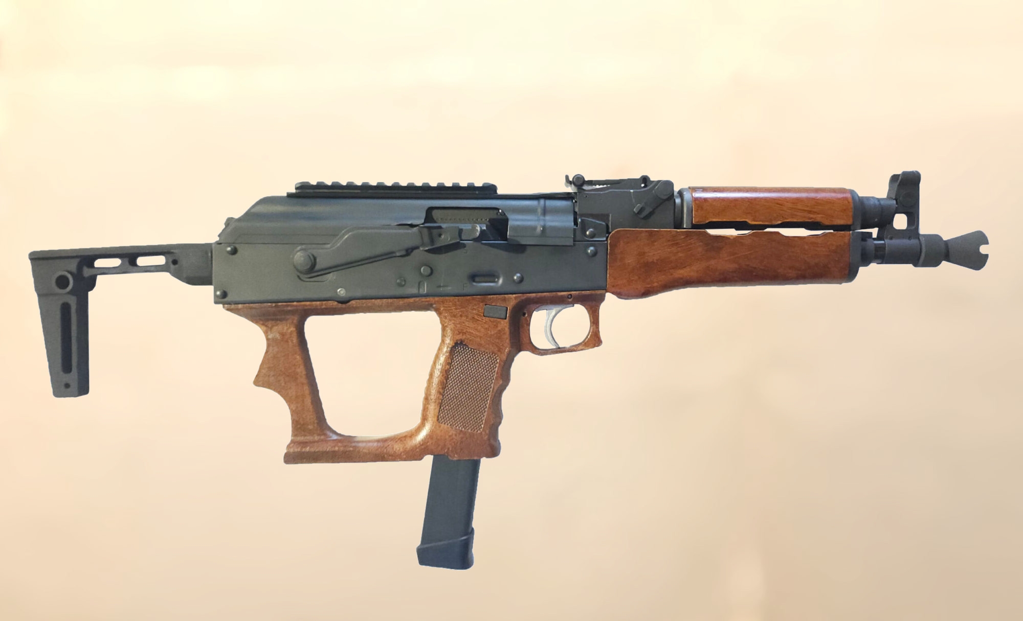 pistole-mitragliatrici: Gepard, la pistola imbracciabile calibro 9 Luger un po' sovietica e un po' americana... pistole-mitragliatrici: Gepard, la pistola imbracciabile calibro 9 Luger un po' sovietica e un po' americana...