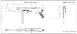 German Sport Guns GSG Mp40 calibro .22 Long Rifle, da Adinolfi German Sport Guns GSG Mp40 calibro .22 Long Rifle, da Adinolfi