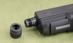 Pulsante di sgancio sulla Glock 19