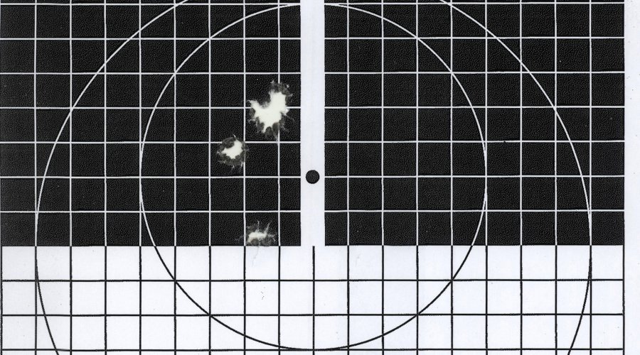 Rosata a 15 metri con GECO 9 mm