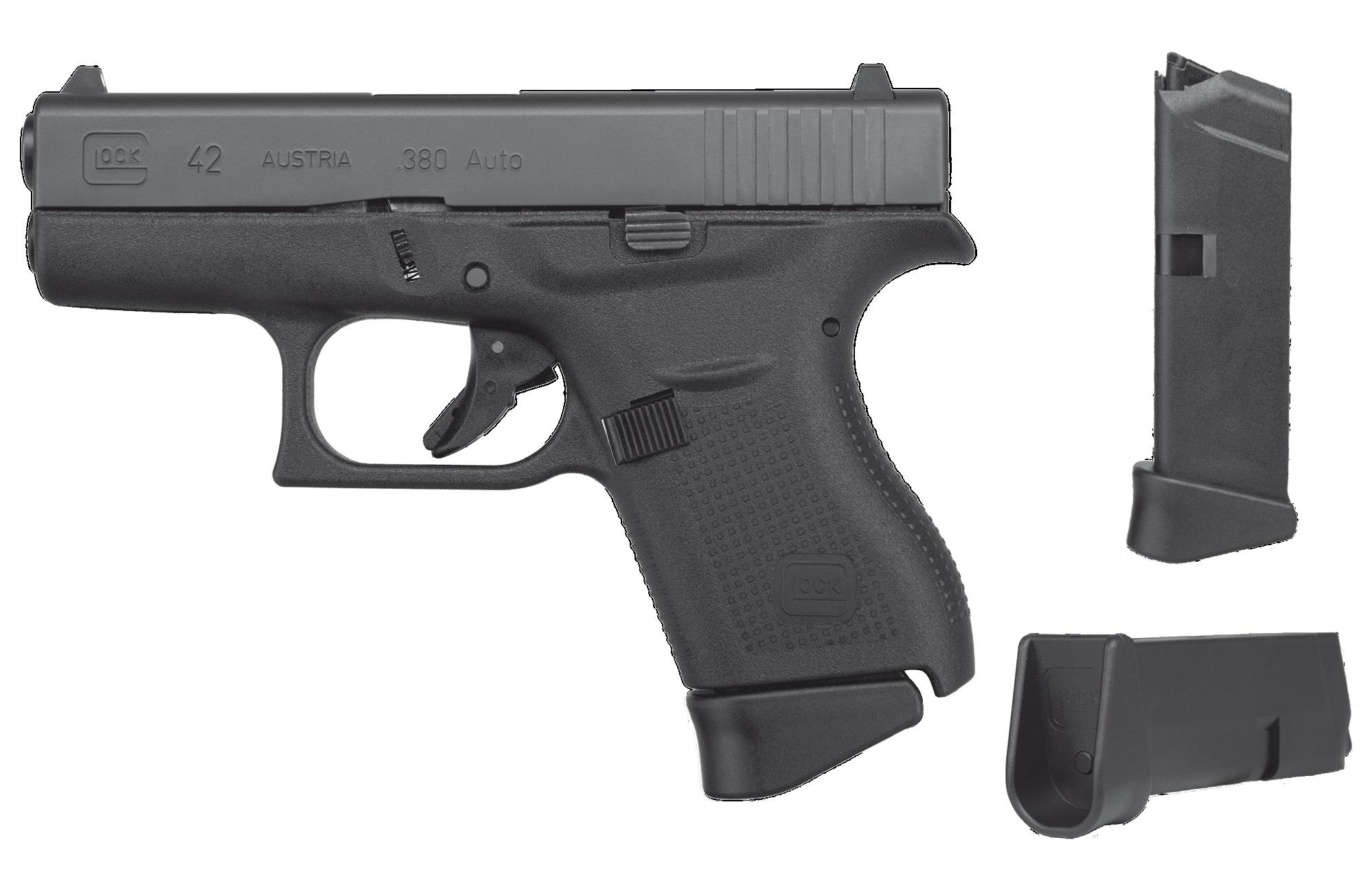 pistole: Nuovo caricatore esteso per la pistola Glock 42