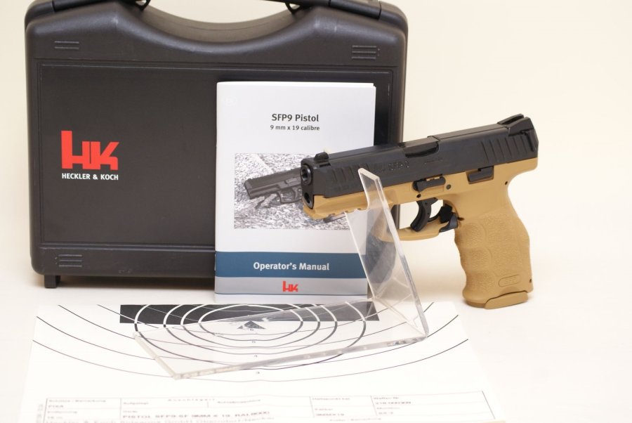 Heckler & Koch SFP9, presto in Italia! TFC S.r.l. annuncia la prossima disponibilità in Italia della pistola semi-automatica Heckler & Koch SFP9 calibro 9x21mm IMI