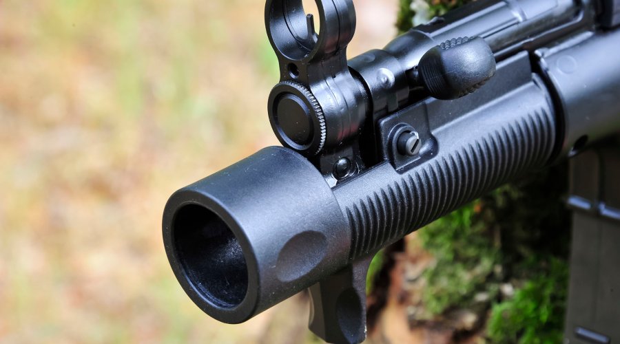 Astina polimerica della pistola semi-automatica Heckler & Koch SP5K