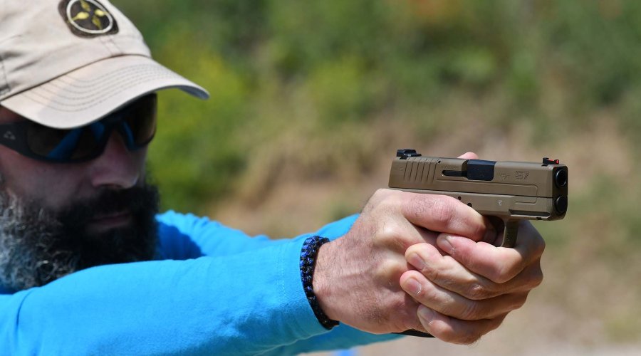 Prova: HS Produkt S5, S7 e HS-9 G2 HS Produkt S7 al tiro