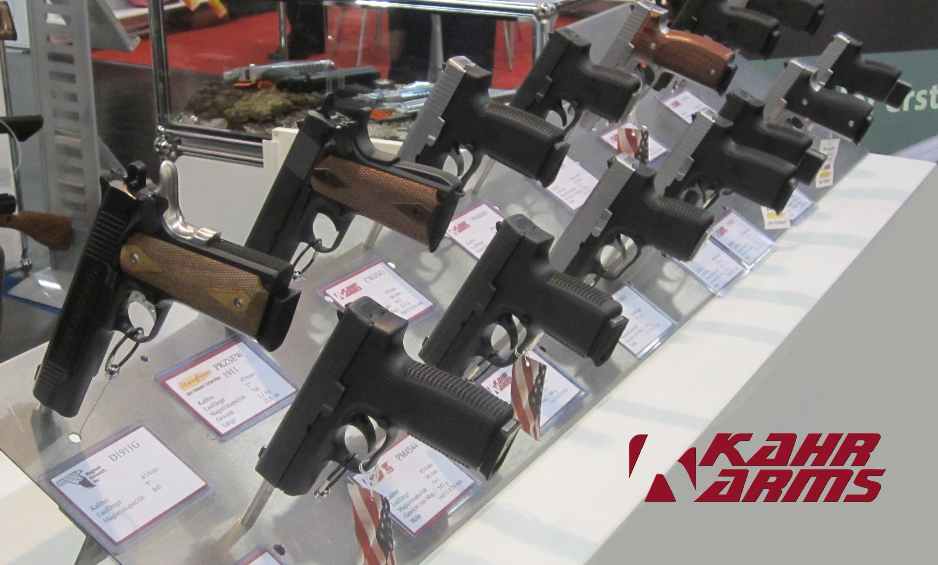 pistole: Kahr Arms esporrà ad IWA 2014!