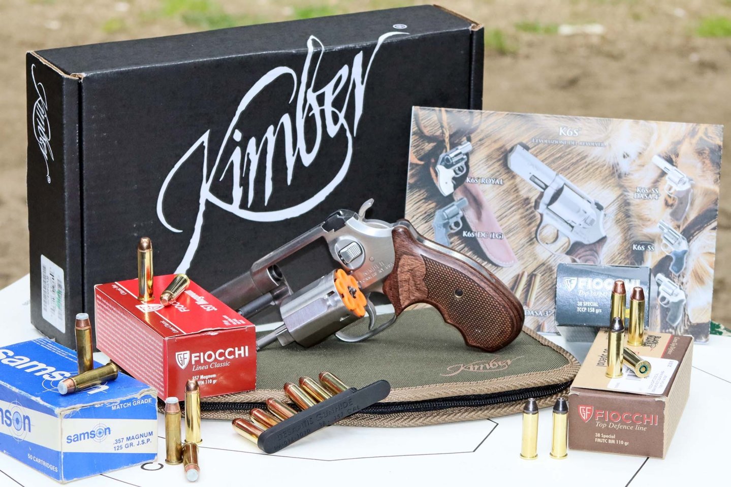 Kimber K6s Combat DASA con munizioni