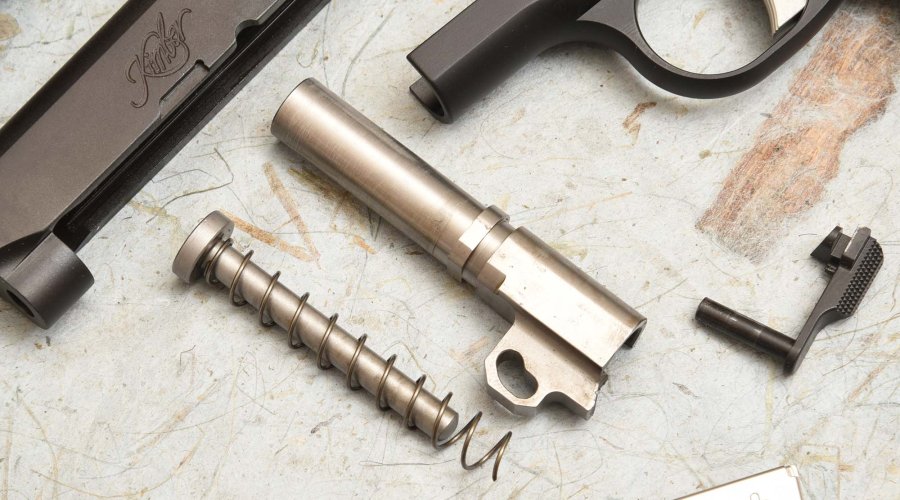 Canna e molla della pistola Kimber Micro Carry calibro .380 Auto