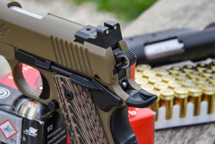 Kimber Warrior e Desert Warrior (TFS) Sicura manuale ambidestra sulle pistole Kimber Warrior