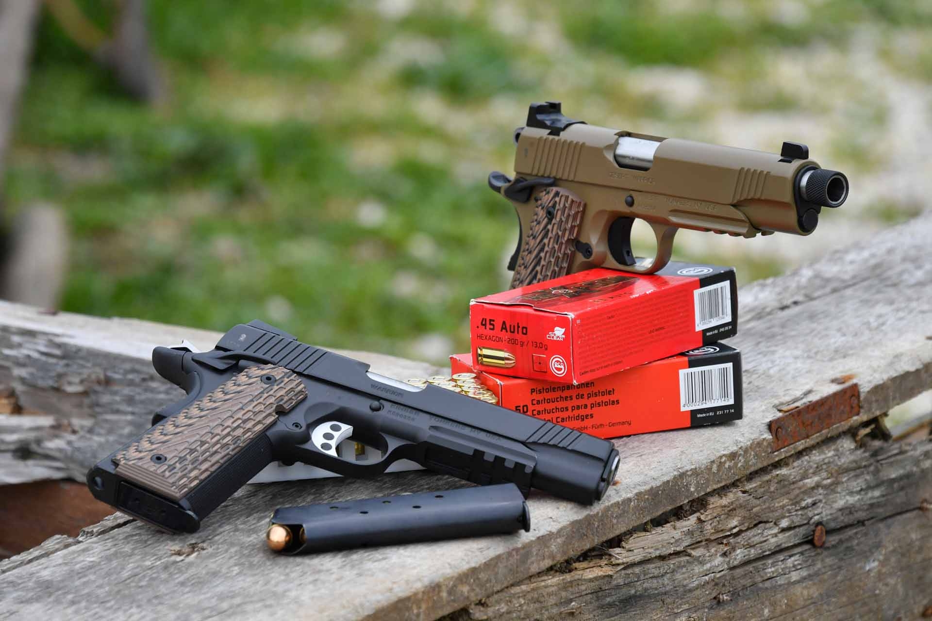 paganini: Kimber Warrior e Desert Warrior TFS, due pistole full size in calibro .45 ACP paganini: Kimber Warrior e Desert Warrior TFS, due pistole full size in calibro .45 ACP