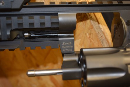 Korth National Standard Super Sport RGX Revolver Logo Korth sul revolver Super Sport RGX