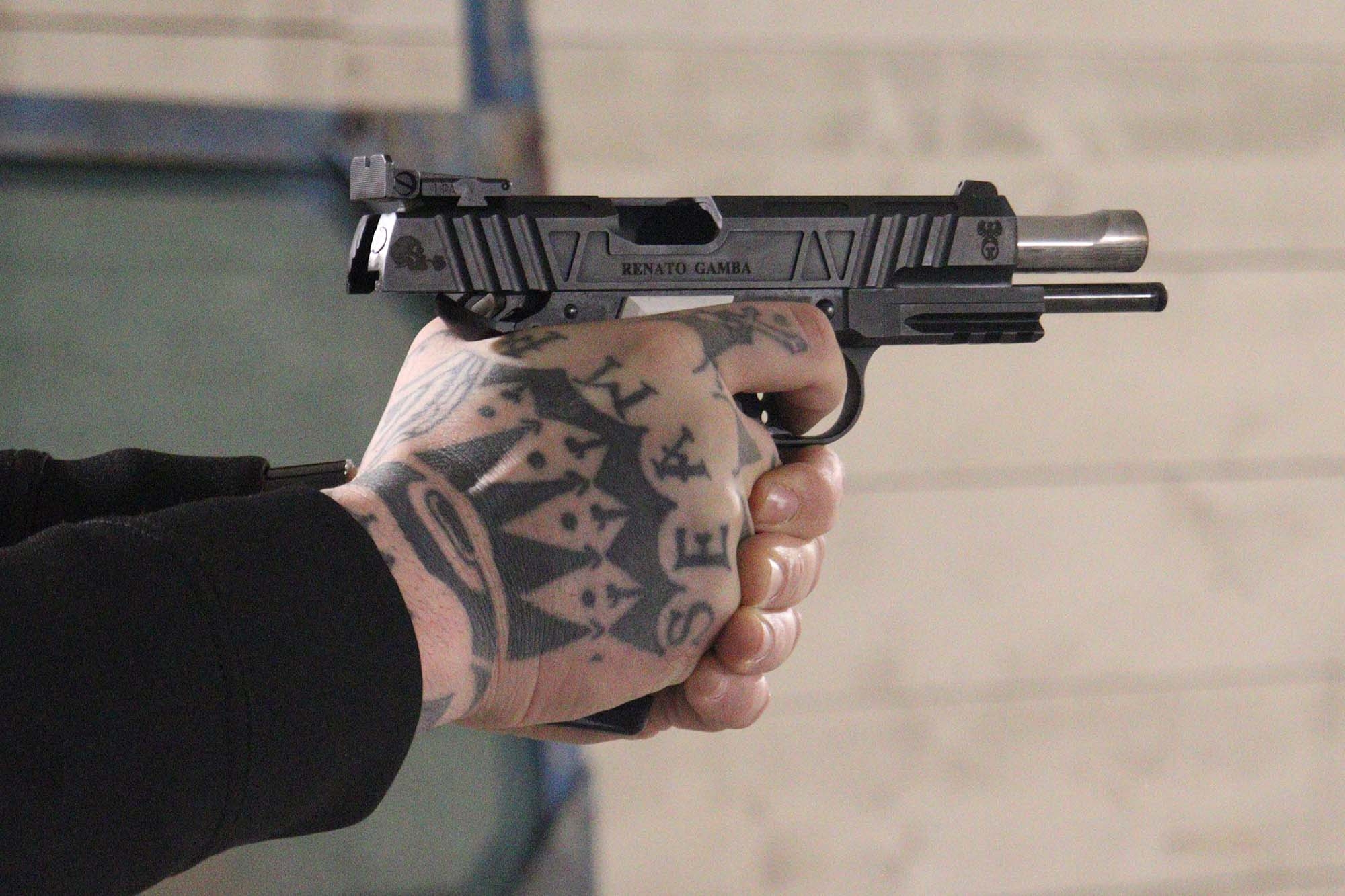 pistole: Model X “Ricordati di osare sempre”, una 1911 secondo Renato Gamba