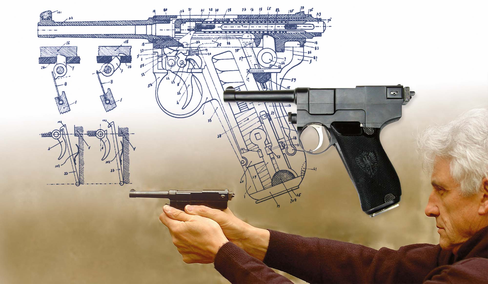 pistole: Modello M910