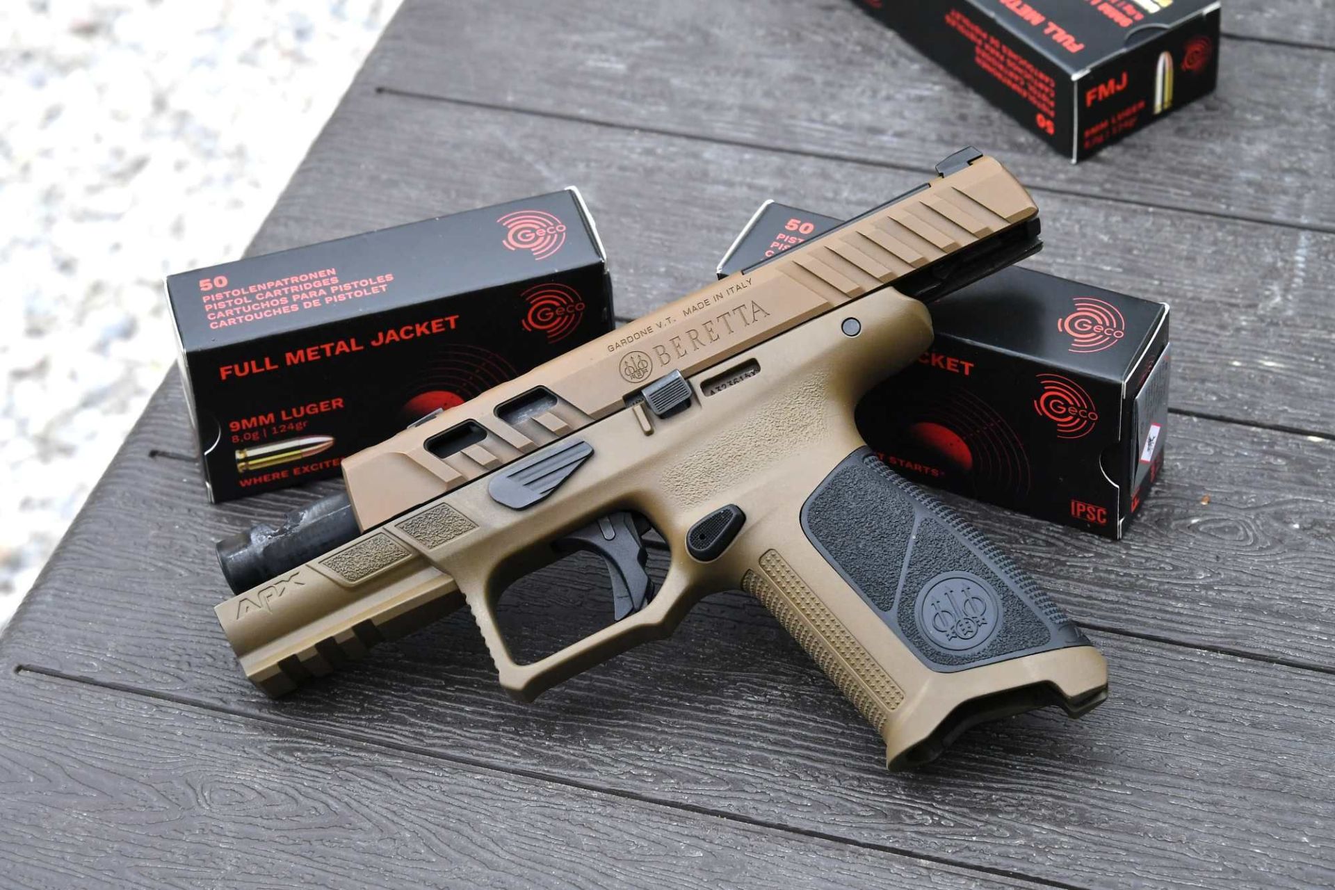 beretta: Beretta APX A1 Ported: la nuova pistola striker-fired in calibro 9x19 mm con canna e carrello compensati.