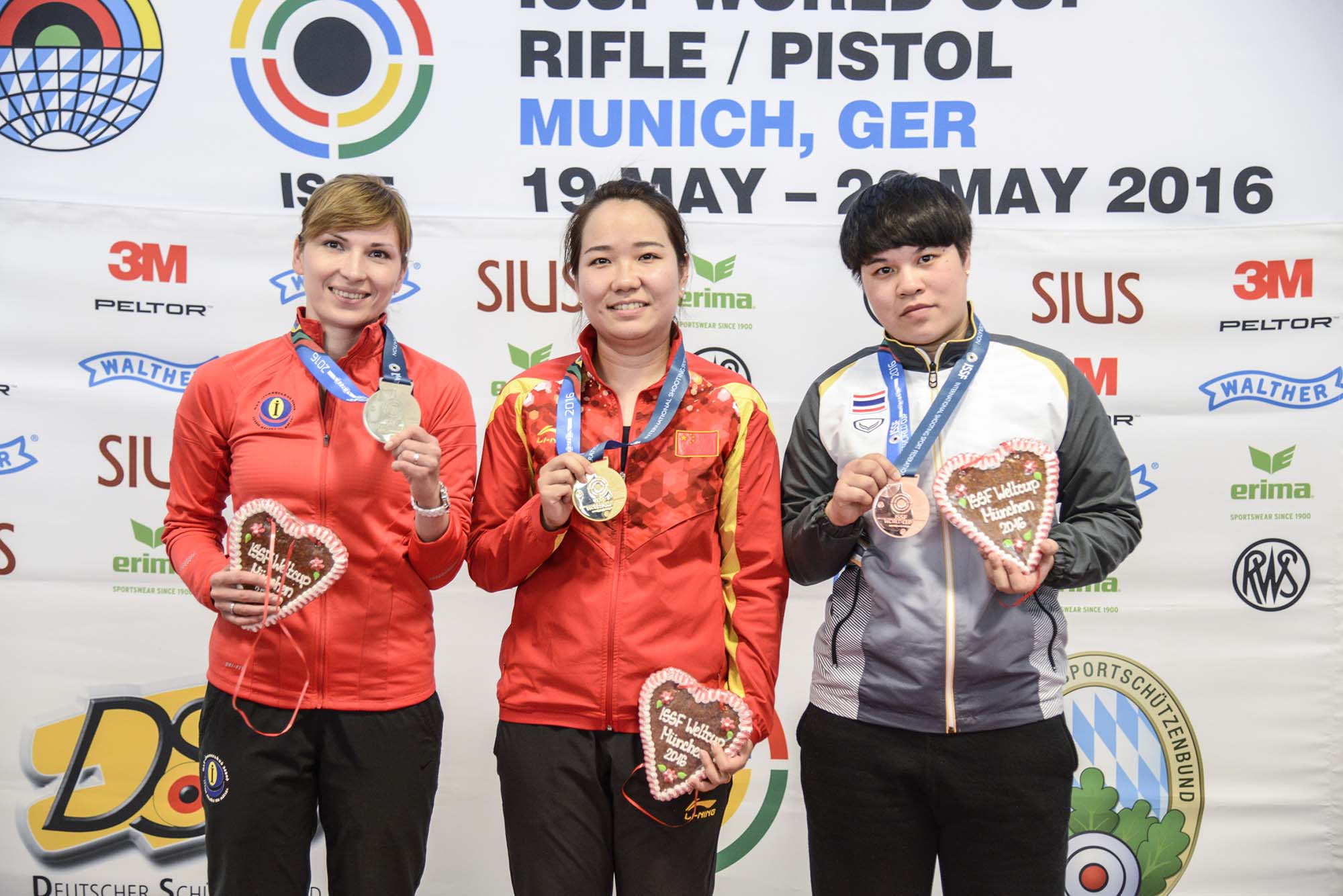 pardini: Coppa del Mondo di Monaco 2016: le Pistole Pardini conquistano 2 ori, 2 argenti e 2 bronzi