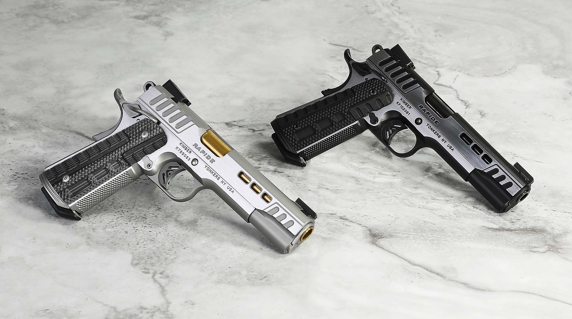 kimber: Rapide Dawn e Rapide Scorpius: da Kimber due semiauto in stile 1911 calibro 9x19 kimber: Rapide Dawn e Rapide Scorpius: da Kimber due semiauto in stile 1911 calibro 9x19
