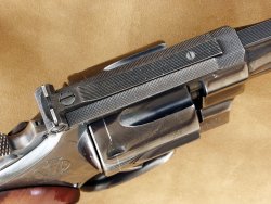 Zigrinatura modello 28 del revolver Smith & Wesson Highway Patrolman