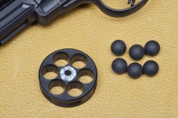 Tamburo con sei colpi della pistola Umarex T4E HDR .50