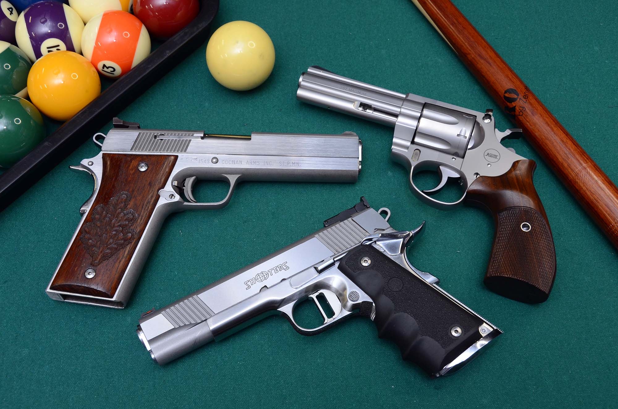 pistole: Rivalutiamo il .357 Magnum: Coonan contro Korth, una sfida tra una semiauto in stile1911 e un revolver premium