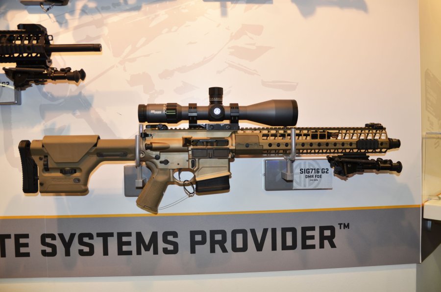SIG Sauer novità 2017 Semiautomatico SIG716 Generation 2