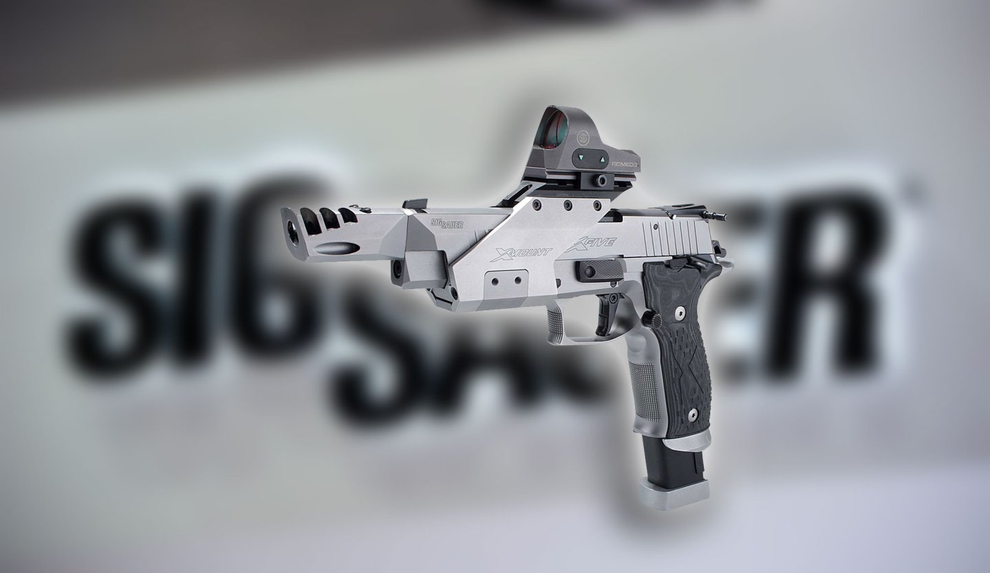 SIG Sauer X-Five Open: Racegun per il tiro IPSC Pistola SIG Sauer X-Five Open