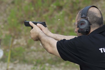 Smith & Wesson M&P9 al tiro