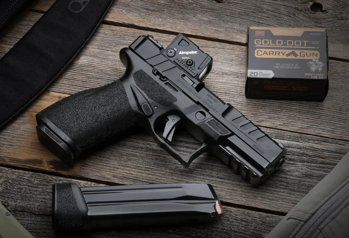 springfield-armory: Da Springfield Armory tre varianti della pistola Echelon calibro 9x19 dotate di punto rosso Aimpoint COA
