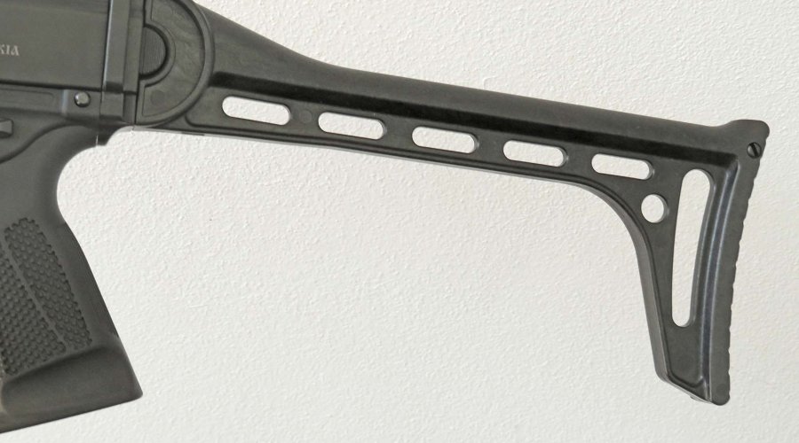 Stribog SP9 A3S in calibro 9x21, una pistola imbracciabile per difesa personale e compiti di polizia