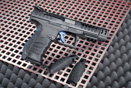 Walther Q5 Match ora anche con fusto in acciaio Walther Q5 Match con fusto in polimero.