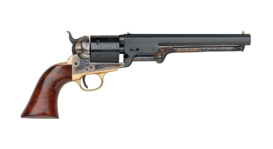UBERTI 1851 Navy Richards conversion “The Good” replica UBERTI 1851 Navy Richards conversion versione guancette senza serpente