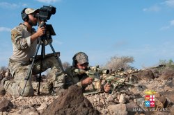 La Centuria Italiana contro l'ISIS Uno Sniper Observer Team del Gruppo Operativo Incursori della Marina