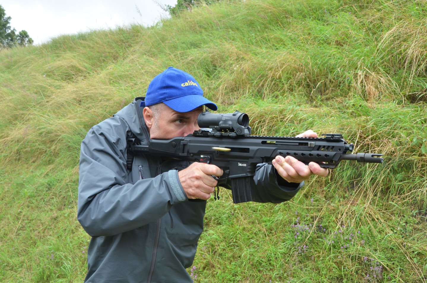 Il fucile d’assalto HK433 durante la prova pratica