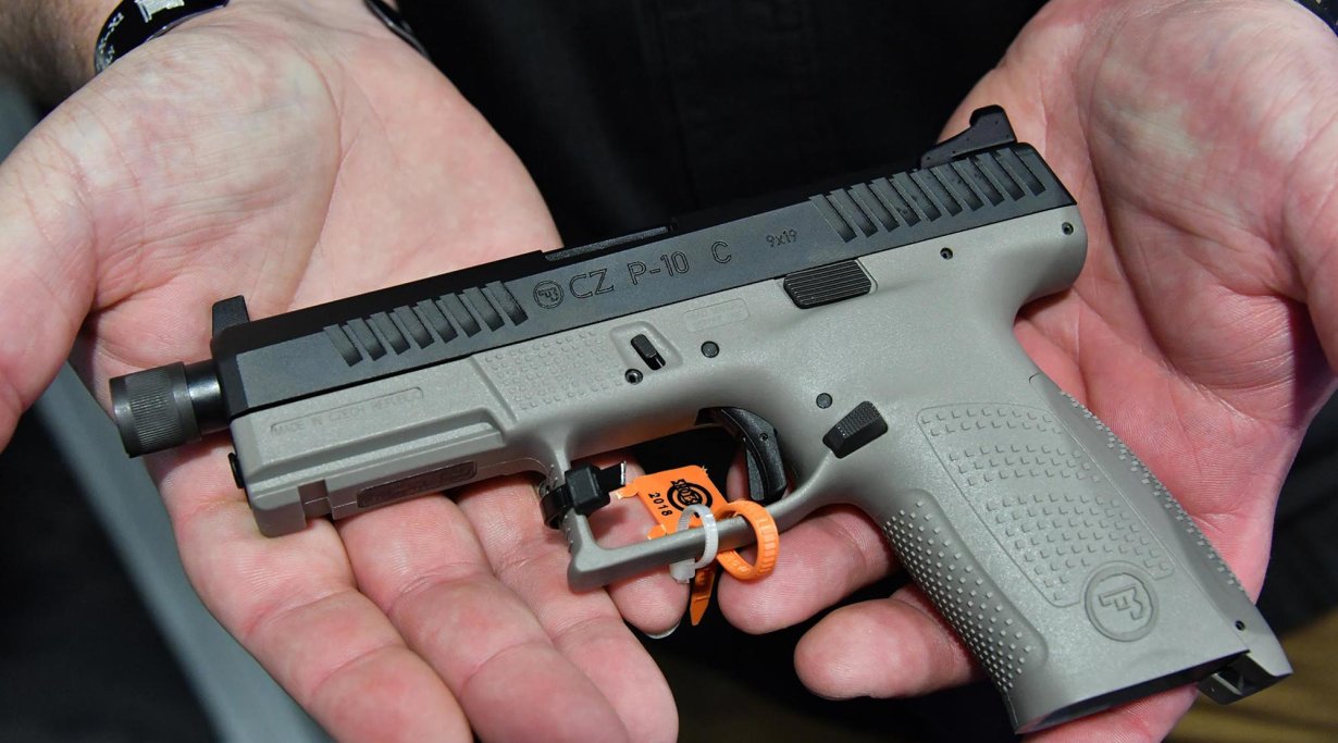Пистолет CZ P10 C Urban Grey 