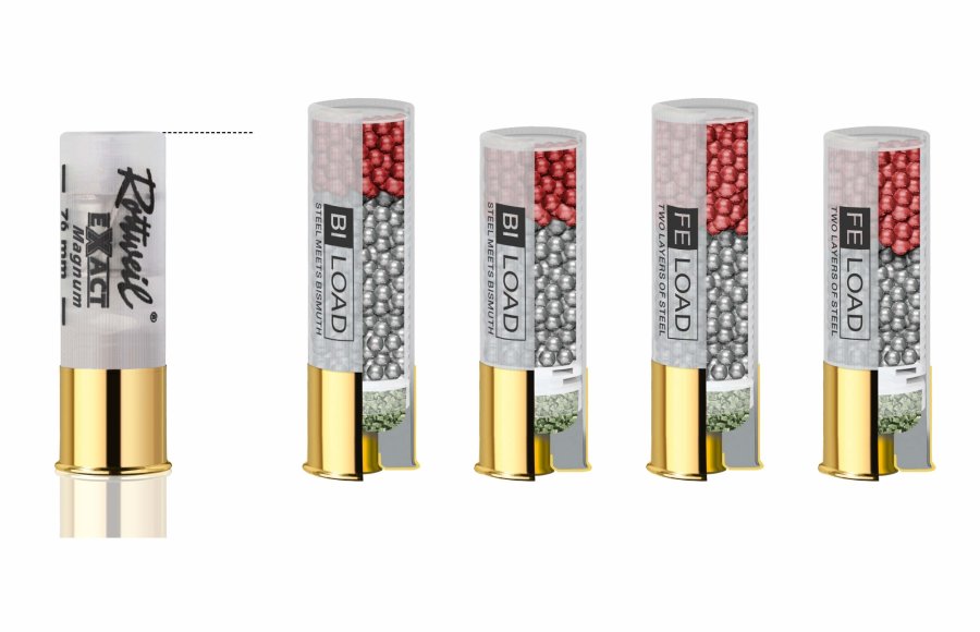 Охотничьи патроны Rottweil калибра 12/70 зарядки BI- и FE Сравнение дробовых патронов BU-Load и FE-Load от Rottweil.