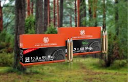 Новинки компании RWS 2017 года: калибр 10,3 x 68 Magnum и пули Speed Tip Professional Упаковка с патронами 10,3x68 Magnum