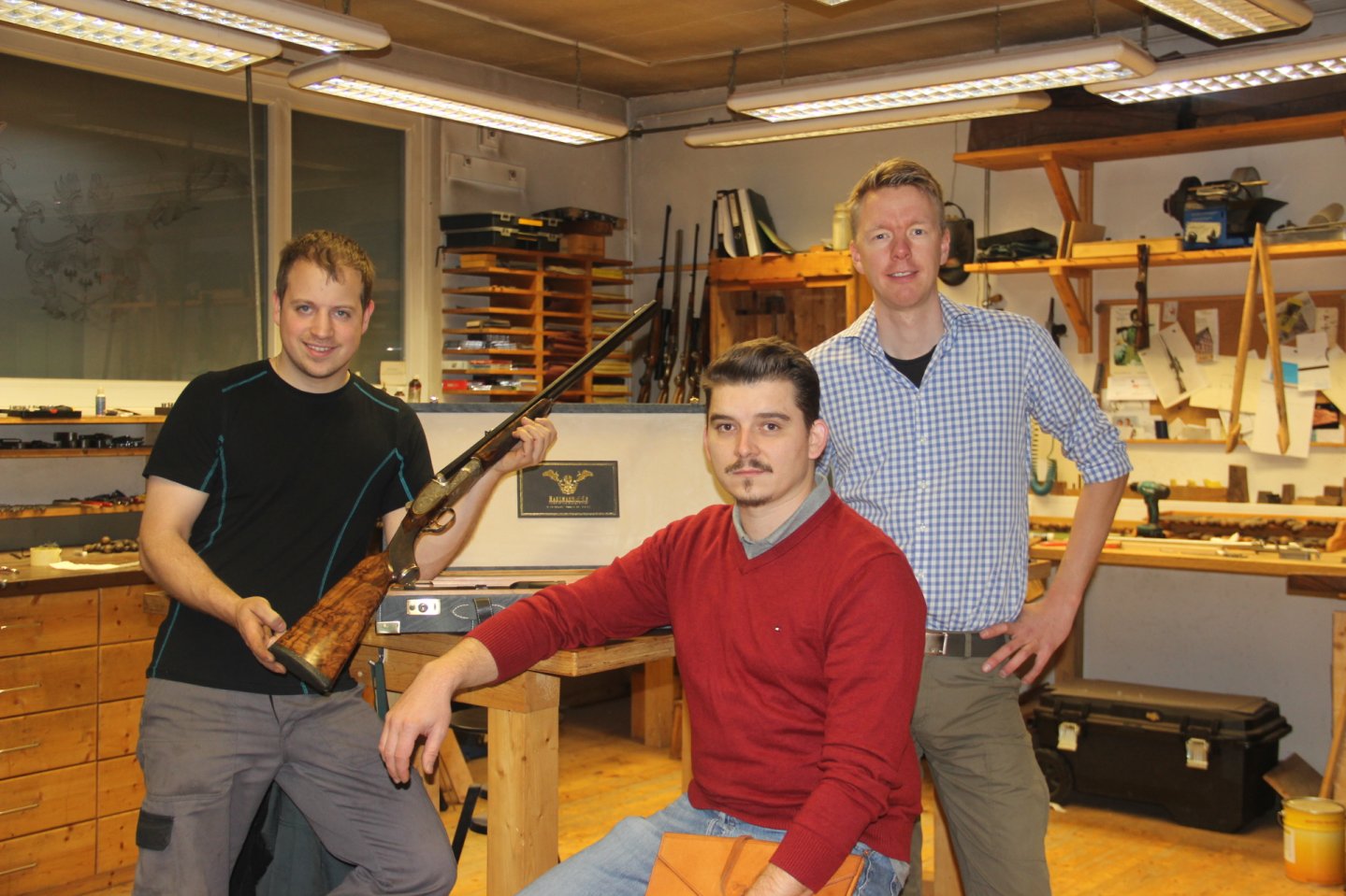 Кристиан Хаусманн, Флориан Мутенхалер и Георг Хейм 