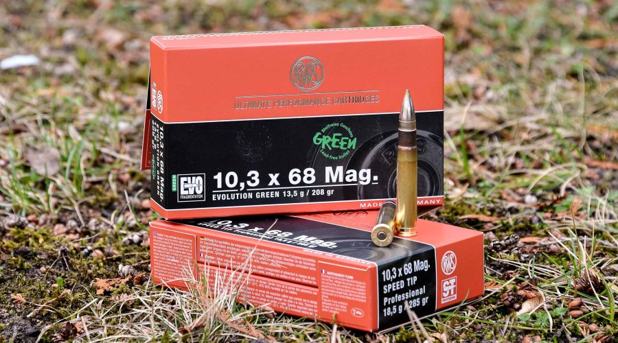 Новые охотничьи патроны RWS 10,3 x 68 Magnum