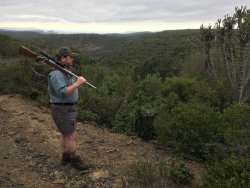 Охотник на просторах Южной Африки. 