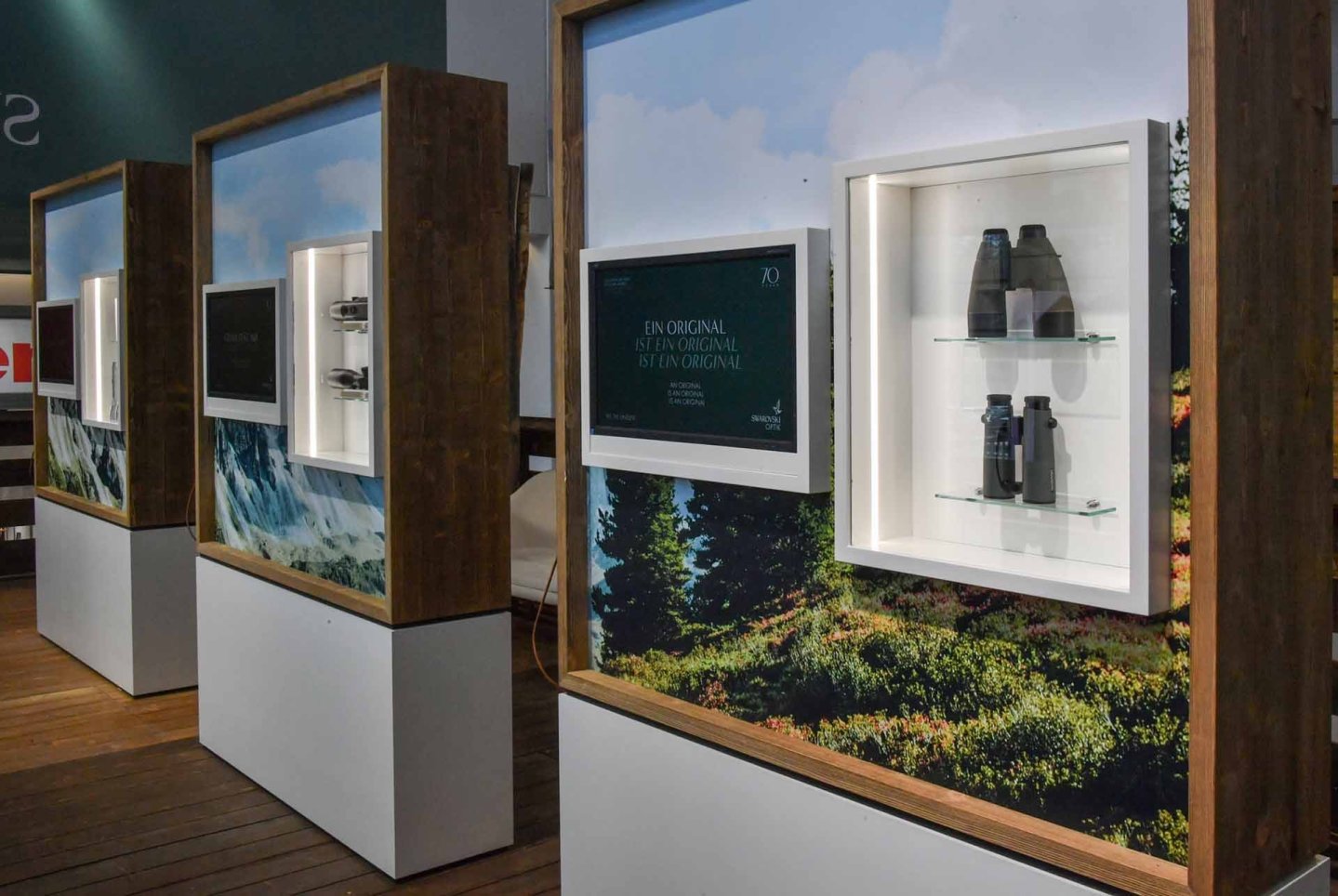 70 лет Swarovski Optik: история успеха Стенд компании Swarovski Optik