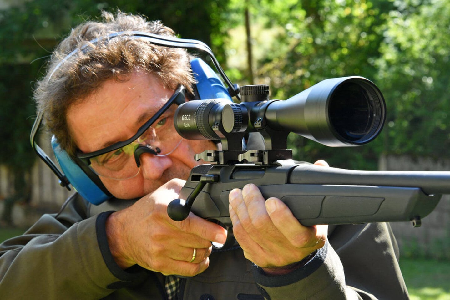 GECO GOLD установлен на винтовку