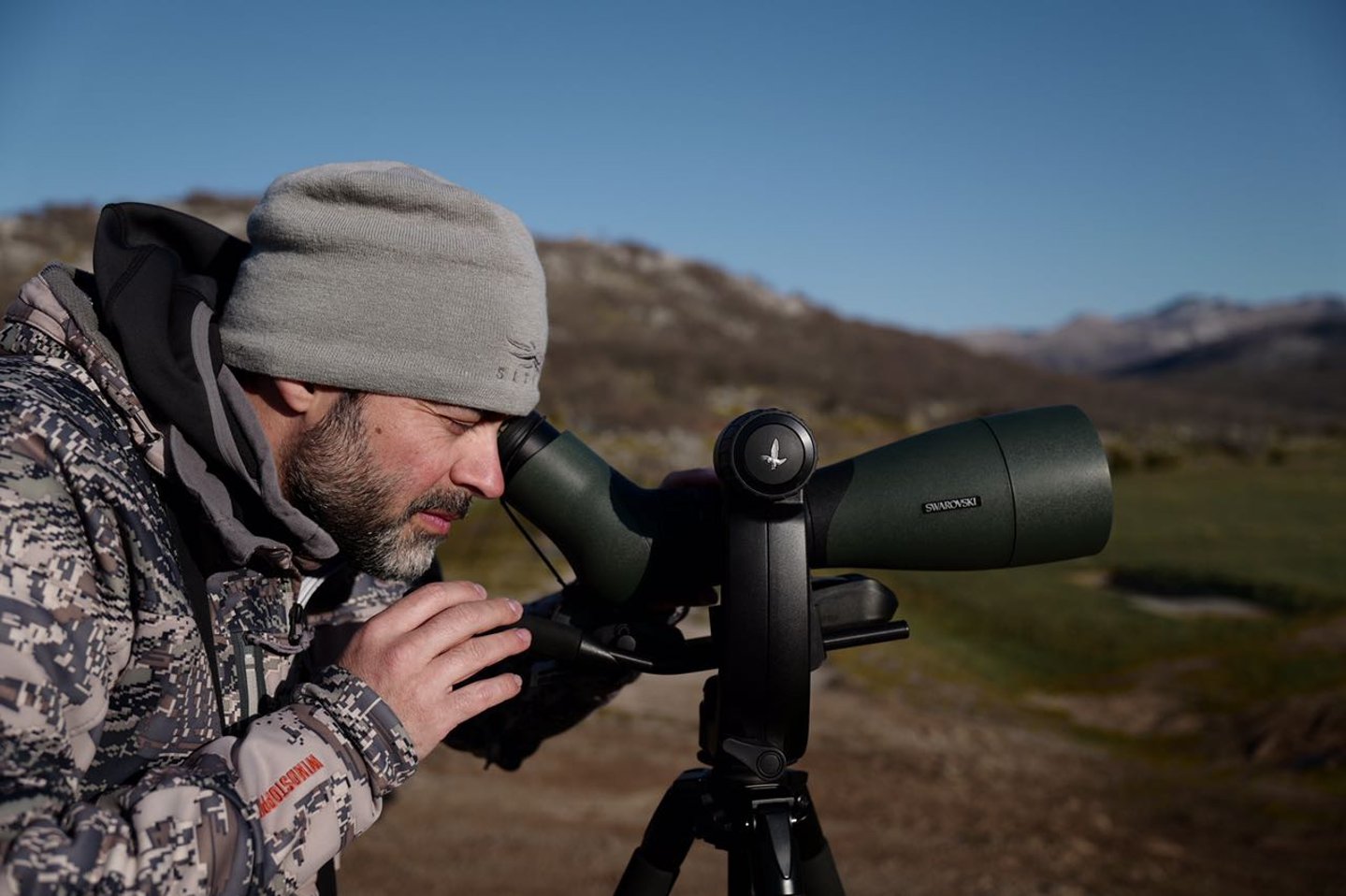 Swarovski Hunting Summit в Хорватии: обзор продукции 2018 года Зрительная труба Swarovski с модулем ATX.