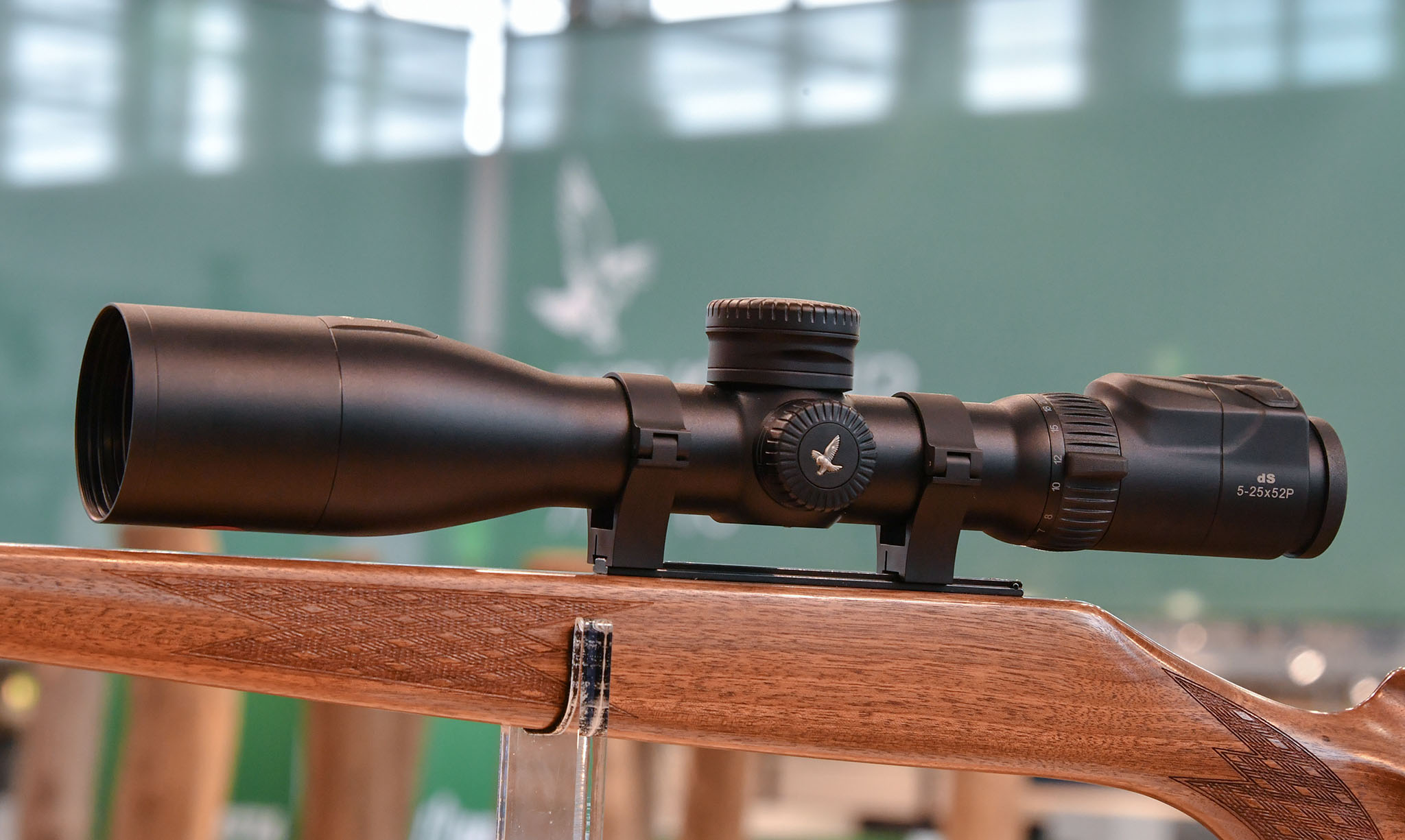 swarovski-optik: Оптический прицел Swarovski dS 5-25x52 P для охоты с коррекцией точки прицеливания