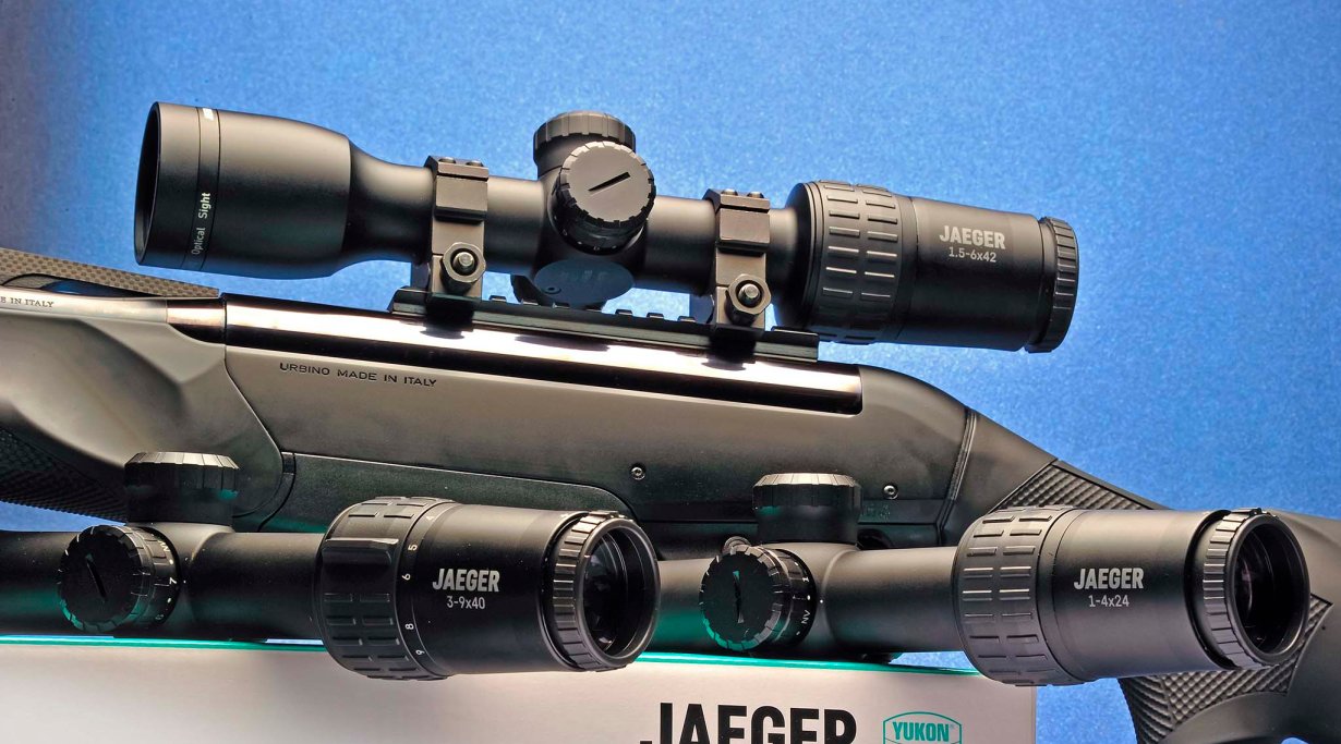 Оптические прицелы для охоты Yukon Jaeger во время теста