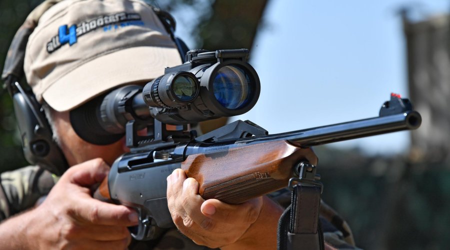 Yukon Photon RT 4.5x42S - цифровой ночной оптический прицел Тест оптики