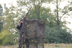 Охота с самозарядным ружьем Benelli Colombo Охота на лесных голубей с платформы с ружьем  Benelli Colombo