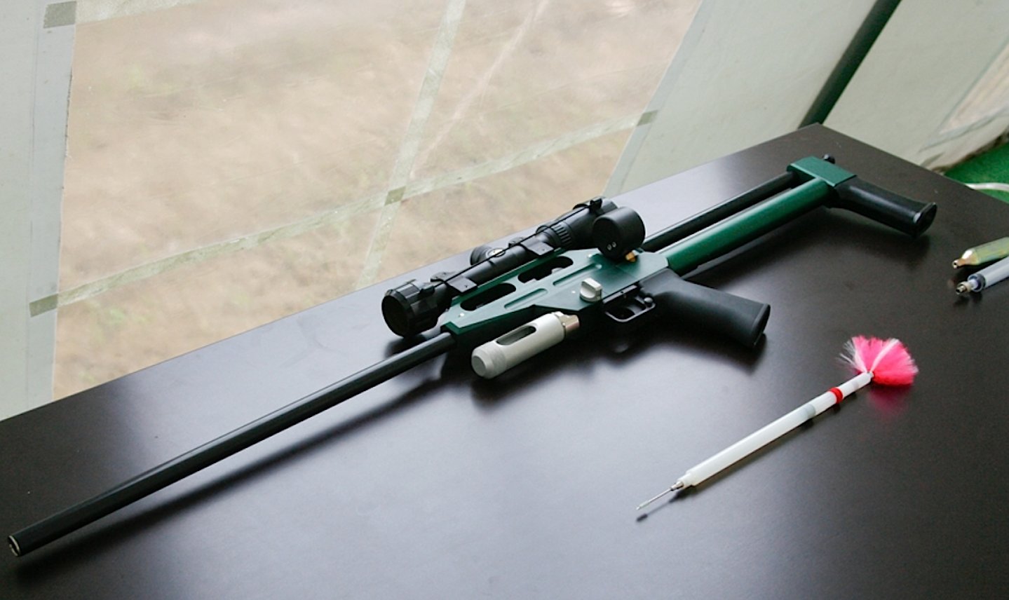 Специальное ружье серии J.M. и инъекционный шприц-дротик